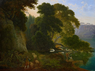 Samuel Birmann - By the Lago di Nemi.webp