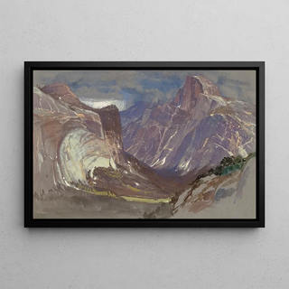Samuel Colman - Half Dome and Royal Arches Yosemite from Glacier Point.webp