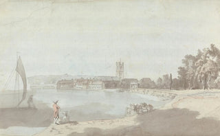 Samuel Davis - West Country Town by a River.webp