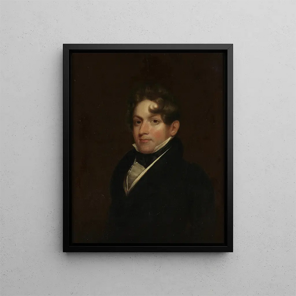 Capitaine Demaresque de Gloucester, Massachusetts - Samuel Finley Breese Morse — kehystetty taideteos seinällä