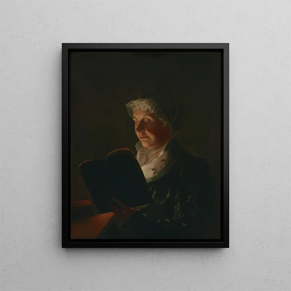 Elizabeth Ann Breese Morse - Samuel Finley Breese Morse — kehystetty taideteos seinällä