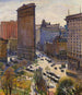 Le Flatiron Building - Samuel Halpert — näkymä teoksesta