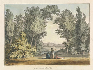 Entre Chiswick et Brentford - Samuel Hieronymus Grimm — näkymä teoksesta