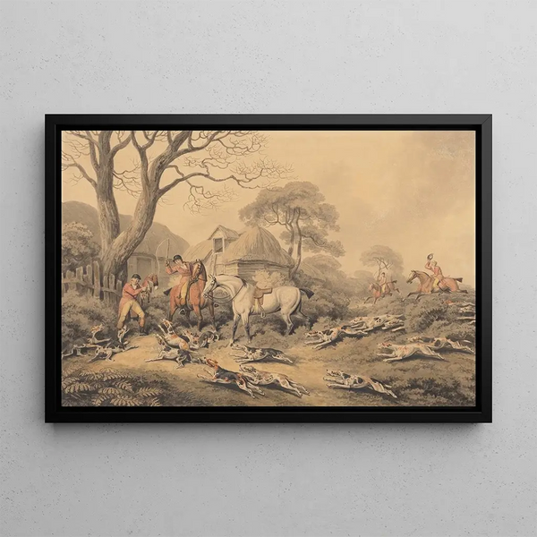 Samuel Howitt - Foxhunting The Death.webp