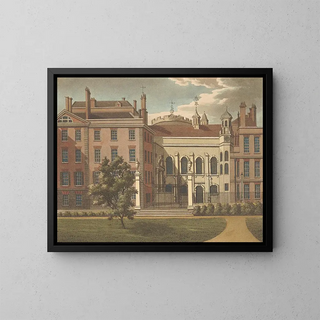 Temple intérieur - Samuel Ireland — kehystetty taideteos seinällä