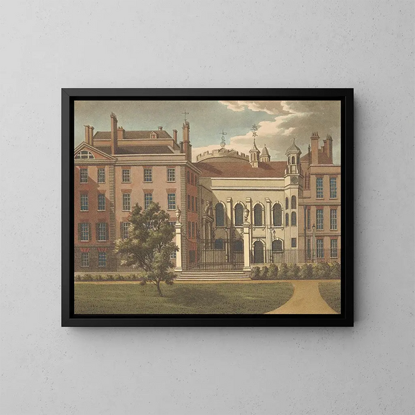 Temple intérieur - Samuel Ireland — kehystetty taideteos seinällä