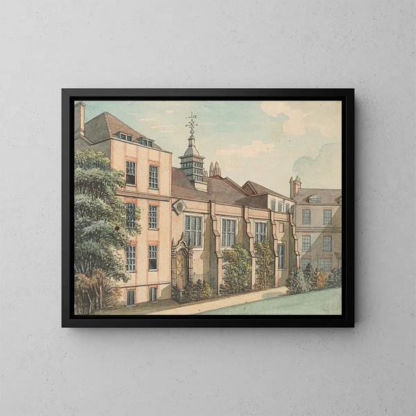 Staple Inn - Samuel Ireland — kehystetty taideteos seinällä