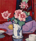 Vase chinois à roses roses - Samuel John Peploe — näkymä teoksesta