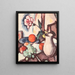 Nature morte (conflit de cas) - Samuel John Peploe — kehystetty taideteos seinällä