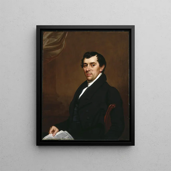 David Leavitt - Samuel Lovett Waldo — kehystetty taideteos seinällä