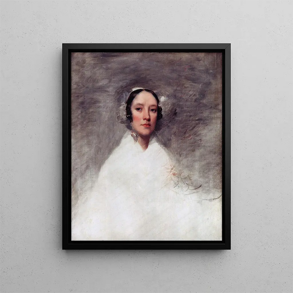 Mme Samuel L. Waldo - Samuel Lovett Waldo — kehystetty taideteos seinällä