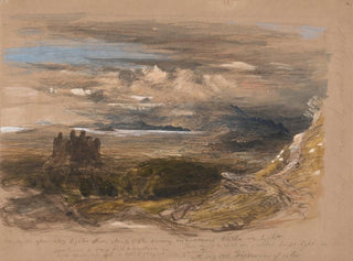 Château de Harlech - Samuel Palmer — näkymä teoksesta