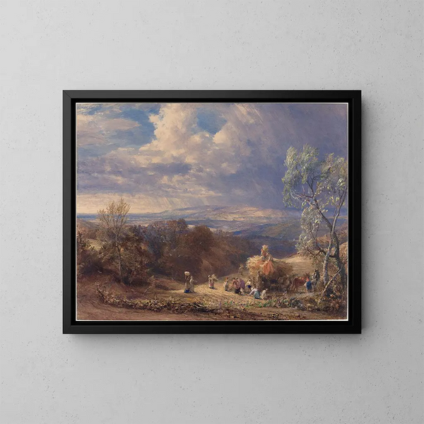 Sato - Samuel Palmer — kehystetty taideteos seinällä