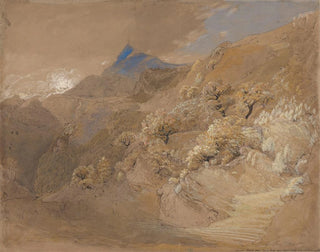 Mont Siabod TynyCoed lähellä Capel Curig - Samuel Palmer — näkymä teoksesta