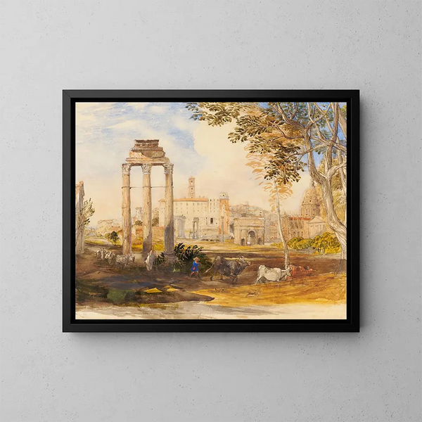 Le Forum romain - Samuel Palmer — kehystetty taideteos seinällä