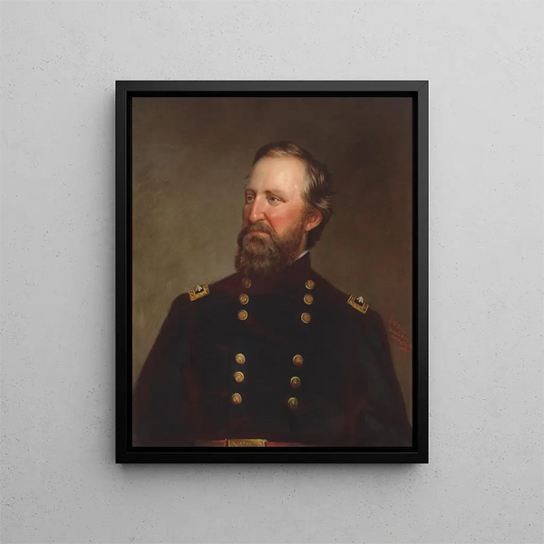 William Starke Rosecrans - Samuel Woodson Price - Maalaus — kehystetty taideteos seinällä