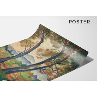 Sanary, Vue sur le Cap Sicié - Henri Lebasque | Reproduction Tableau Décoration murale affiche copie