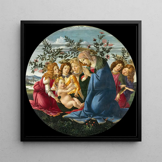 Sandro Botticelli - Madonna Adoring the Child with Five Angels.webp