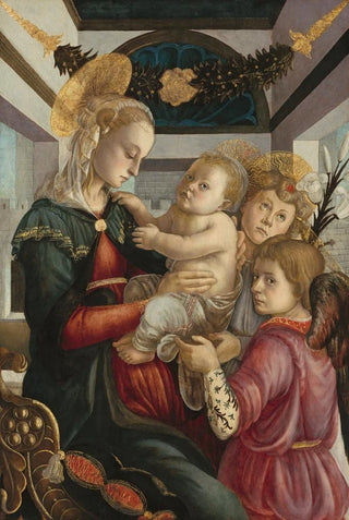 Sandro Botticelli - Madonna and Child with Angels.webp