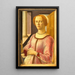 Portrait de Smeralda Bandinelli - Sandro Botticelli — kehystetty taideteos seinällä