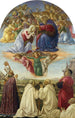 Le Couronnement de la Vierge - Sandro Botticelli — näkymä teoksesta