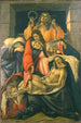 La Lamentation sur le Christ mort - Sandro Botticelli — näkymä teoksesta