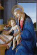 La Vierge à l'Enfant, La Madone du livre - Sandro Botticelli — näkymä teoksesta