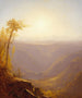 "Une gorge dans les montagnes Kauterskill Clove" - Sanford Robinson Gifford — näkymä teoksesta