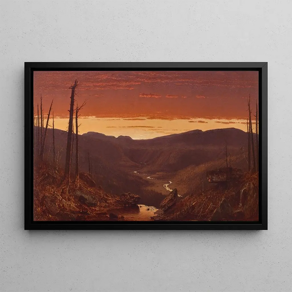 Sanford Robinson Gifford - Twilight in the Catskills.webp