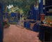 Courtyard sininen Arenys de Munt - Santiago Rusiñol — näkymä teoksesta
