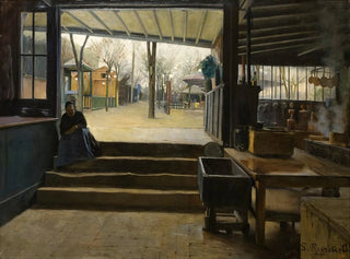 Laboratorio de La Galette - Santiago Rusiñol — näkymä teoksesta