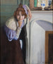 Tytär nauraa - Santiago Rusiñol — näkymä teoksesta