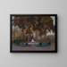 Otoal - Santiago Rusiñol — kehystetty taideteos seinällä