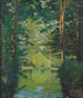 Parc Bads Arbcies - Santiago Rusiñol — näkymä teoksesta