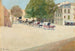 Promenade de Majorque - Santiago Rusiñol — näkymä teoksesta