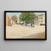 Promenade de Majorque - Santiago Rusiñol — kehystetty taideteos seinällä