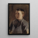 Portrait d'un garçon - Santiago Rusiñol — kehystetty taideteos seinällä