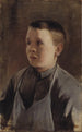 Portrait d'un garçon - Santiago Rusiñol — näkymä teoksesta