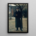 Portrait de Miquel Utrillo - Santiago Rusiñol — kehystetty taideteos seinällä
