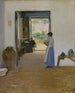 Sitgesin sisämaalaus - Santiago Rusiñol — näkymä teoksesta