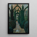 Generalife'n puutarhat Grenadassa - Santiago Rusiñol — kehystetty taideteos seinällä