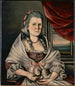 Dame kolonialistinen maalaus - Sarah Bushnell Perkins — näkymä teoksesta