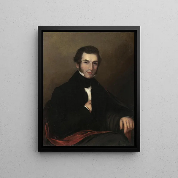 John Bacon Pearce - Sarah Miriam Peale — kehystetty taideteos seinällä