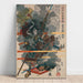 Maalauksen jäljennös Sasai Kyuzo Masayasu - Utagawa Kuniyoshi