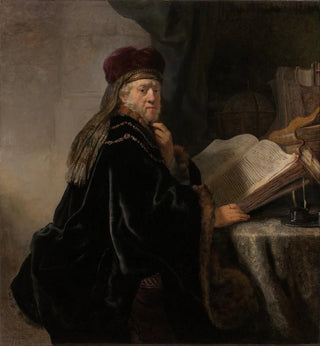 Rembrandt van Rijn - Scholar at his Study.webp