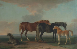 Sawrey Gilpin - Mares and Foals facing right.webp