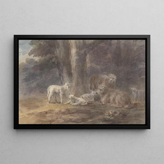 Sawrey Gilpin - Sheep under a tree.webp