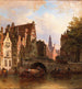 Scène à Amsterdam - Elias Pieter van Bommel — näkymä teoksesta