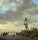 Jäämaisema lähellä puista näköalatornia - Jan van Goyen — näkymä teoksesta