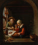 Maalaisruoka - Frans van Mieris -koulu — näkymä teoksesta